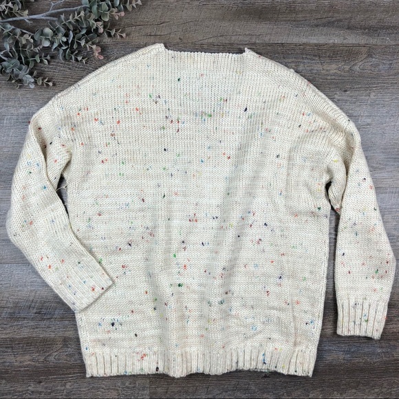 🔥DREAMERS Cotton Blend Oversized Cream Sweater - Picture 3 of 8